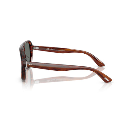 Occhiali da sole Oliver Peoples Paul Newman OV5581SU 1721W5 Dark Amber Royal Blue aviator -dettagli