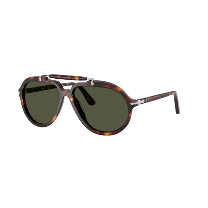Occhiali da sole Persol PO0202S 24/31 Senna Series Turtle aviator -laterale