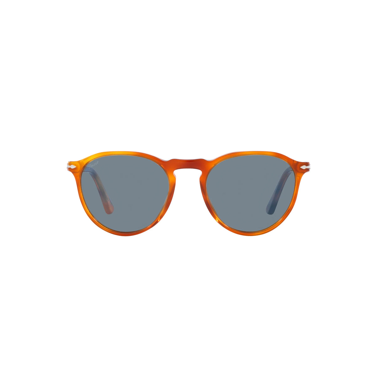 Occhiali da sole Persol PO3286S 96/56 Terra di Siena rotondi