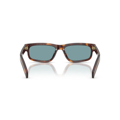 Occhiali da sole Prada PR B11S 15W04D Tartarugato Classico Green Polarized rettangolari -dettagli1