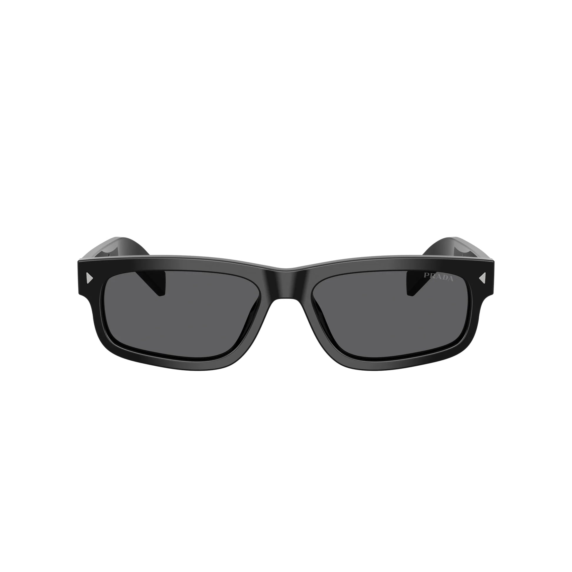 Occhiali da sole Prada PR B11S 16K731 Black Grey rettangolari