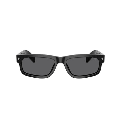 Occhiali da sole Prada PR B11S 16K731 Black Grey rettangolari