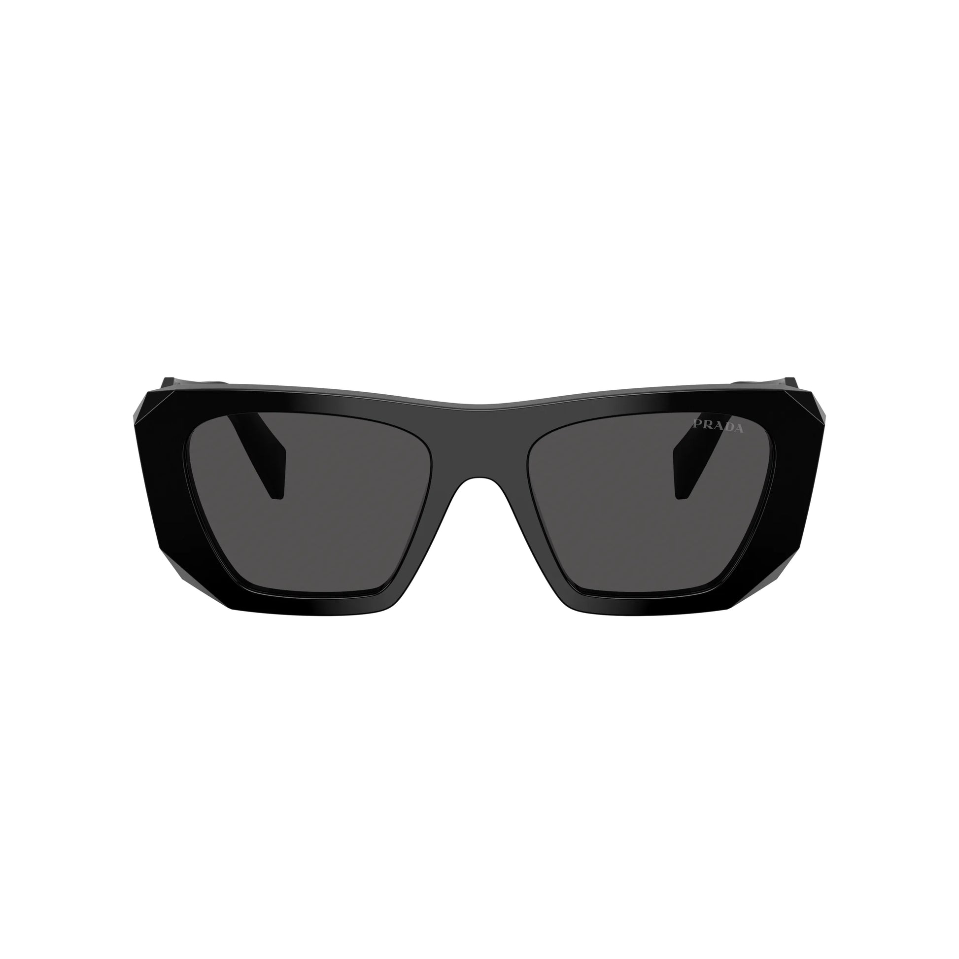 Occhiali da sole Prada PR B18S 16K08Z Black Grey squadrati