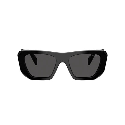 Occhiali da sole Prada PR B18S 16K08Z Black Grey squadrati