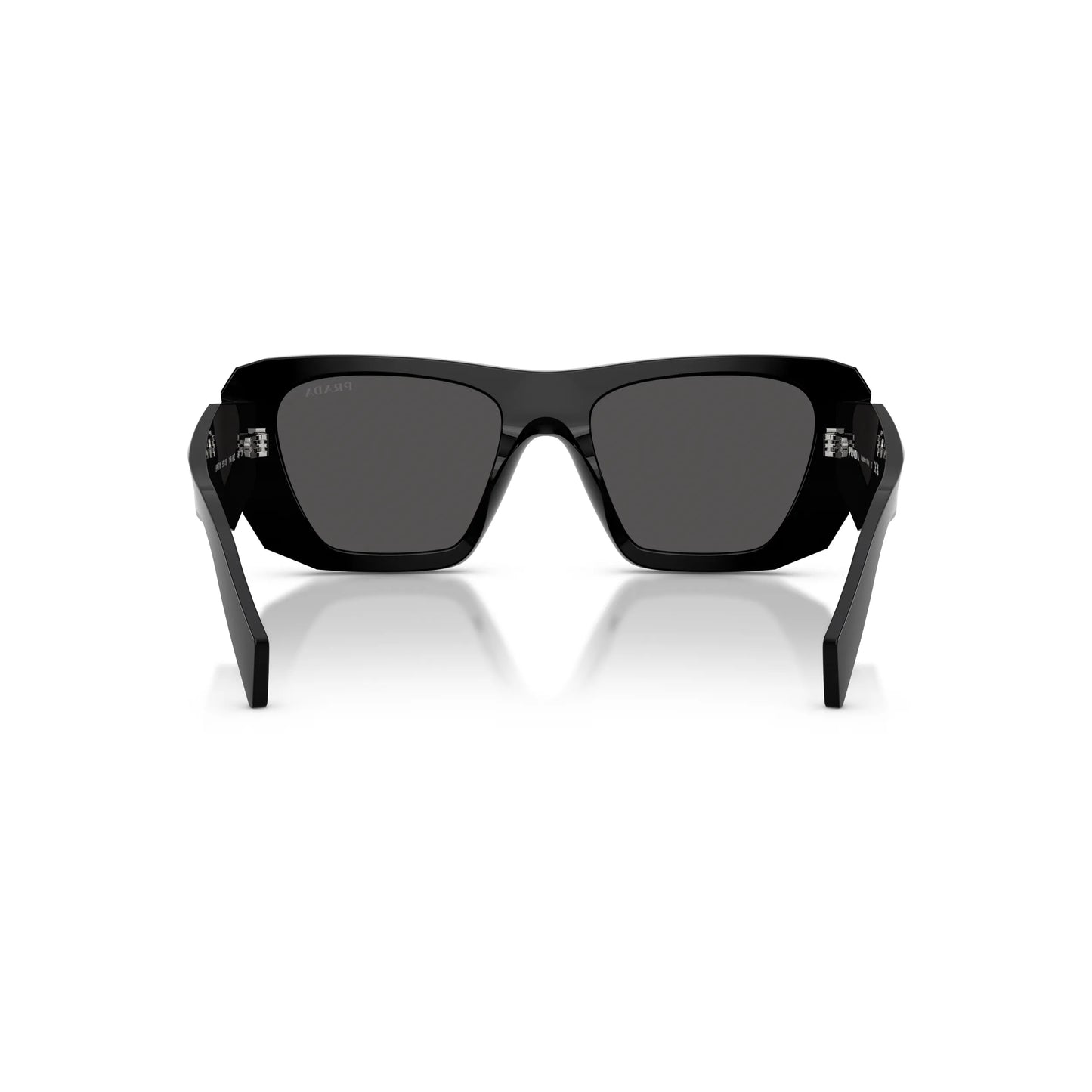 Occhiali da sole Prada PR B18S 16K08Z Black Grey squadrati -dettagli1