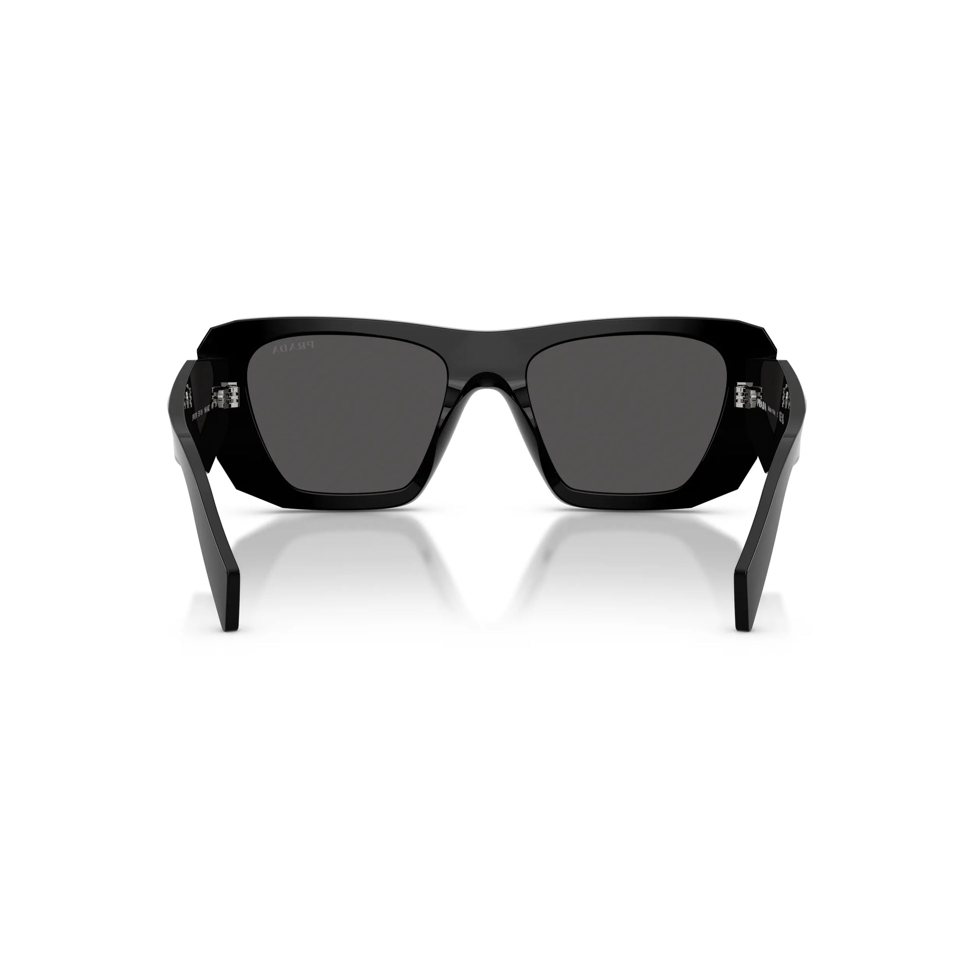 Occhiali da sole Prada PR B18S 16K08Z Black Grey squadrati -dettagli1