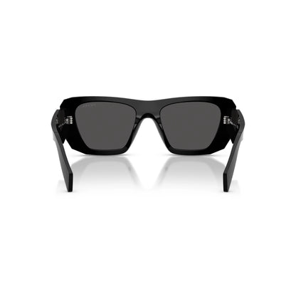 Occhiali da sole Prada PR B18S 16K08Z Black Grey squadrati -dettagli1
