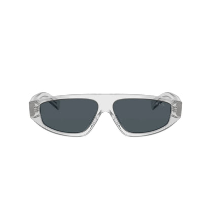 Occhiali da sole Prada PR C02S 17P70B Grigio Crystal Grey avvolgenti