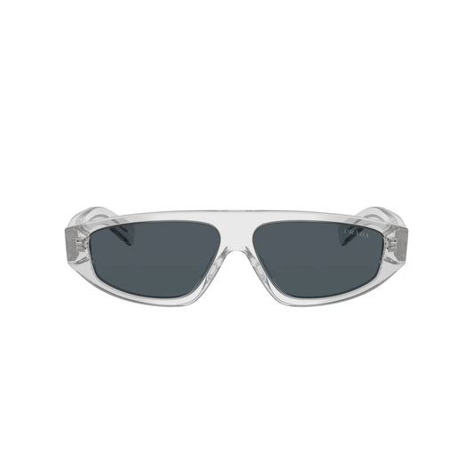 Occhiali da sole Prada PR C02S 17P70B Grigio Crystal Grey avvolgenti