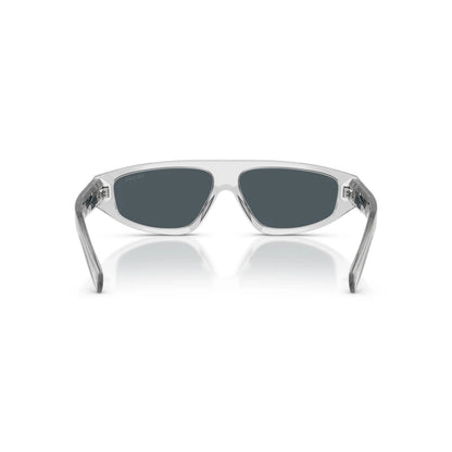 Occhiali da sole Prada PR C02S 17P70B Grigio Crystal Grey avvolgenti -dettagli1