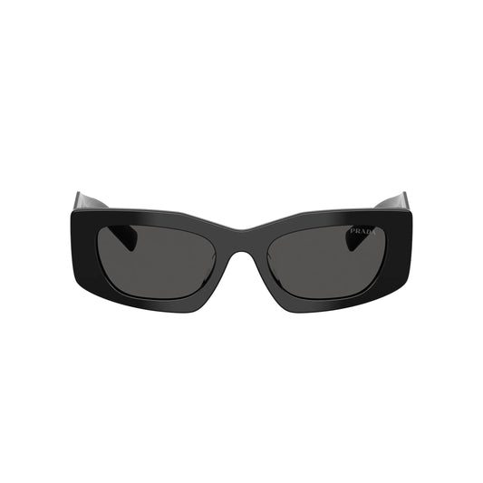 Occhiali da sole Prada PR D03SD 16K08Z Black Grey rettangolari