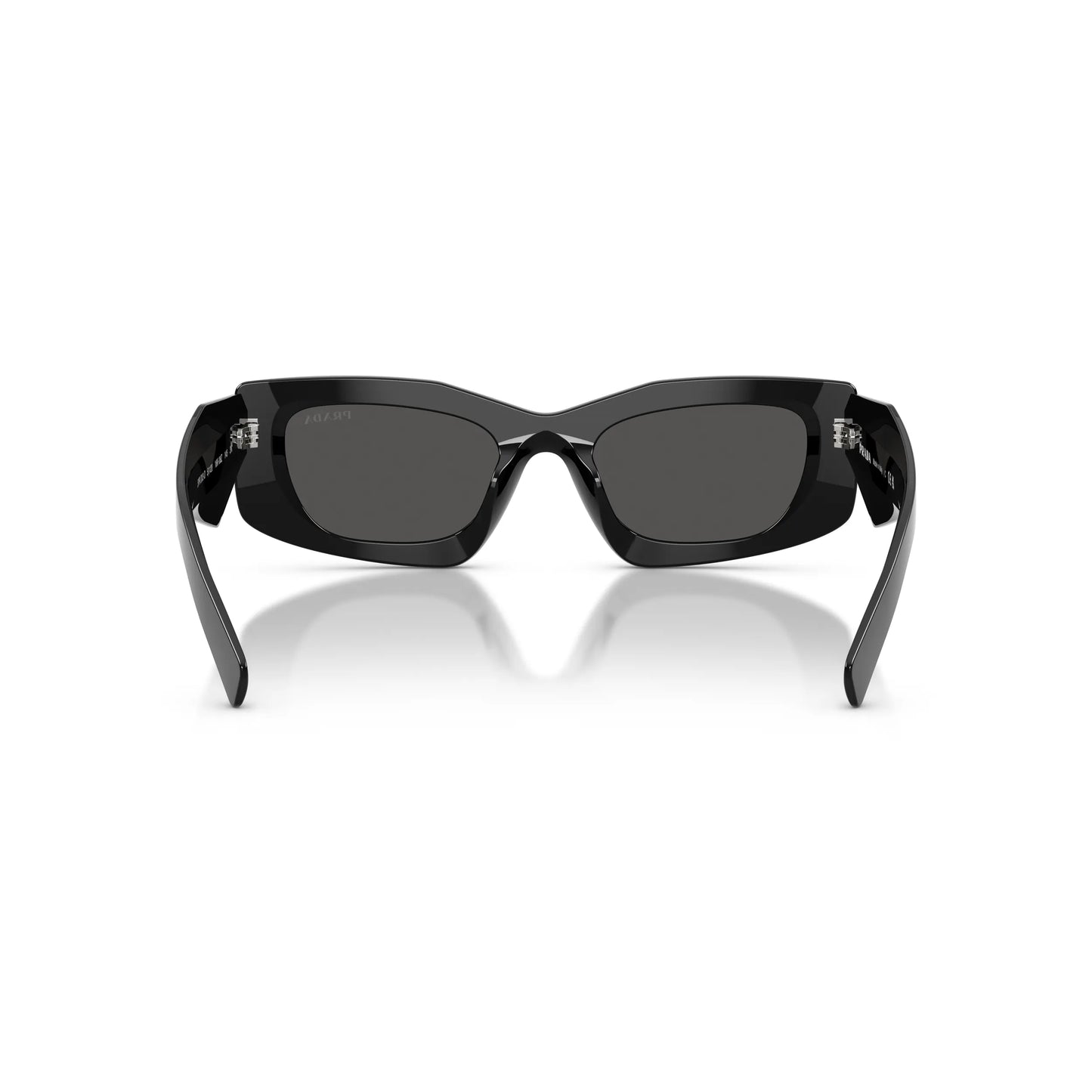 Occhiali da sole Prada PR D03SD 16K08Z Black Grey rettangolari -dettagli1