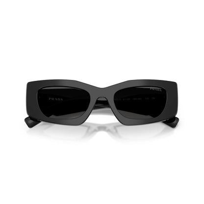 Occhiali da sole Prada PR D03SD 16K08Z Black Grey rettangolari -dettagli2