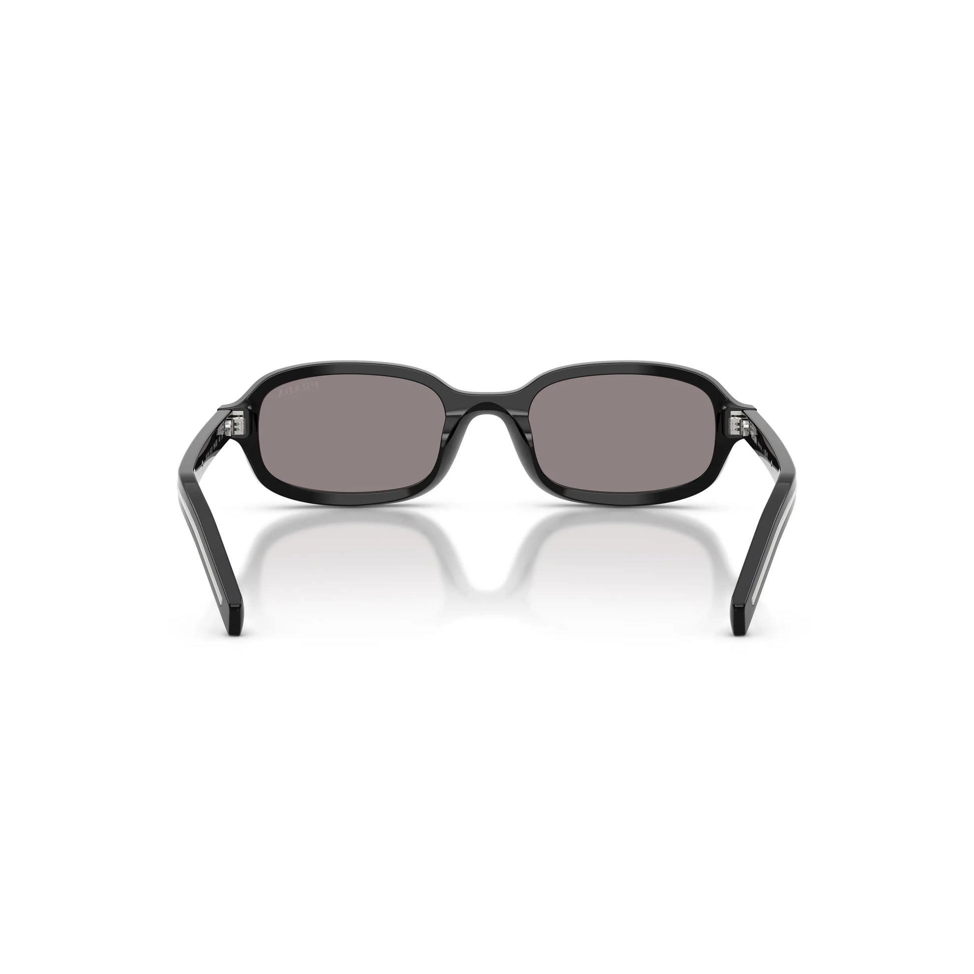 Occhiali da sole Prada PR D06S 16K03D Black Grey ovali -dettagli1