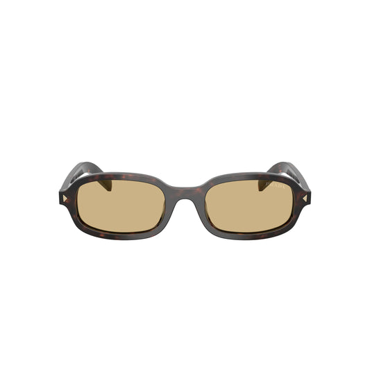 Occhiali da sole Prada PR D06S 17N70R Root Tartarugato Brown ovali