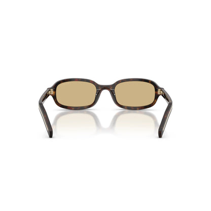Occhiali da sole Prada PR D06S 17N70R Root Tartarugato Brown ovali -dettagli1