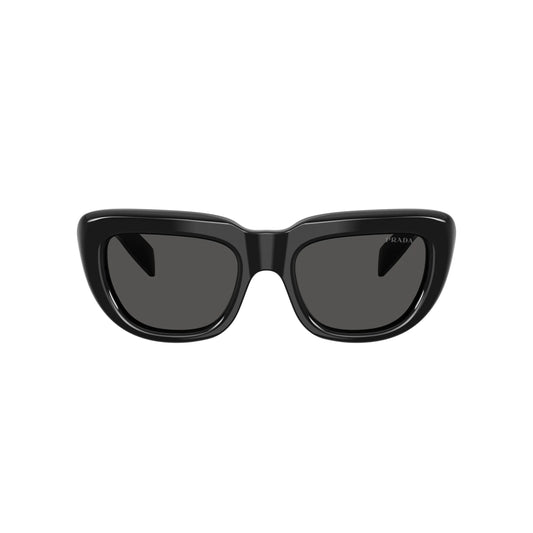 Occhiali da sole Prada PR D07S 16K08Z Black Grey rettangolari
