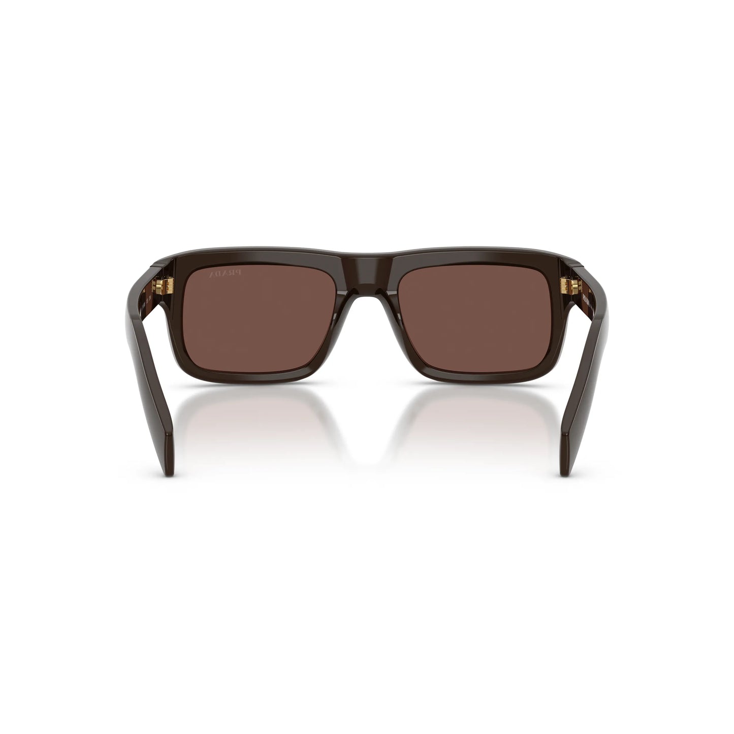 Occhiali da sole Prada PR D11S 27I90W Cigar Chocolate Black rettangolari -dettagli1