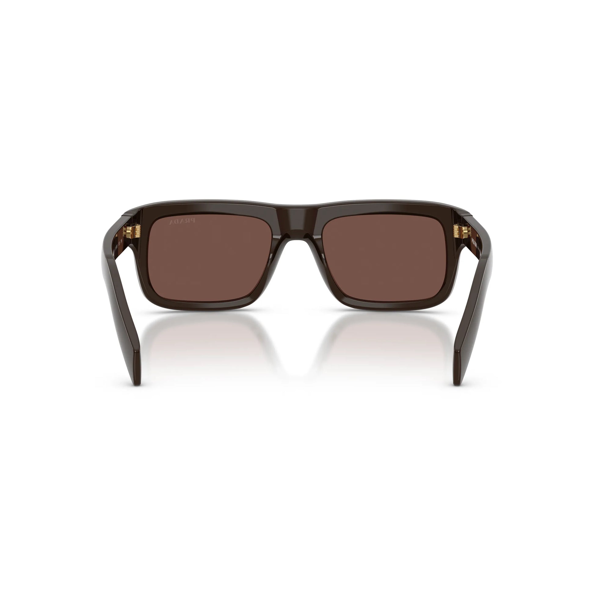 Occhiali da sole Prada PR D11S 27I90W Cigar Chocolate Black rettangolari -dettagli1
