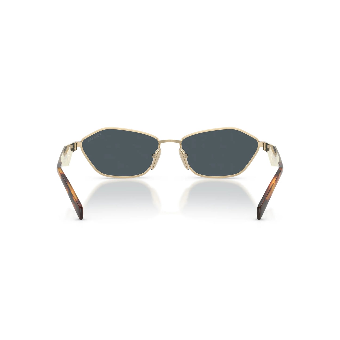 Occhiali da sole Prada PR D50S ZVN70B Oro Pallido Grey squadrati -dettagli1