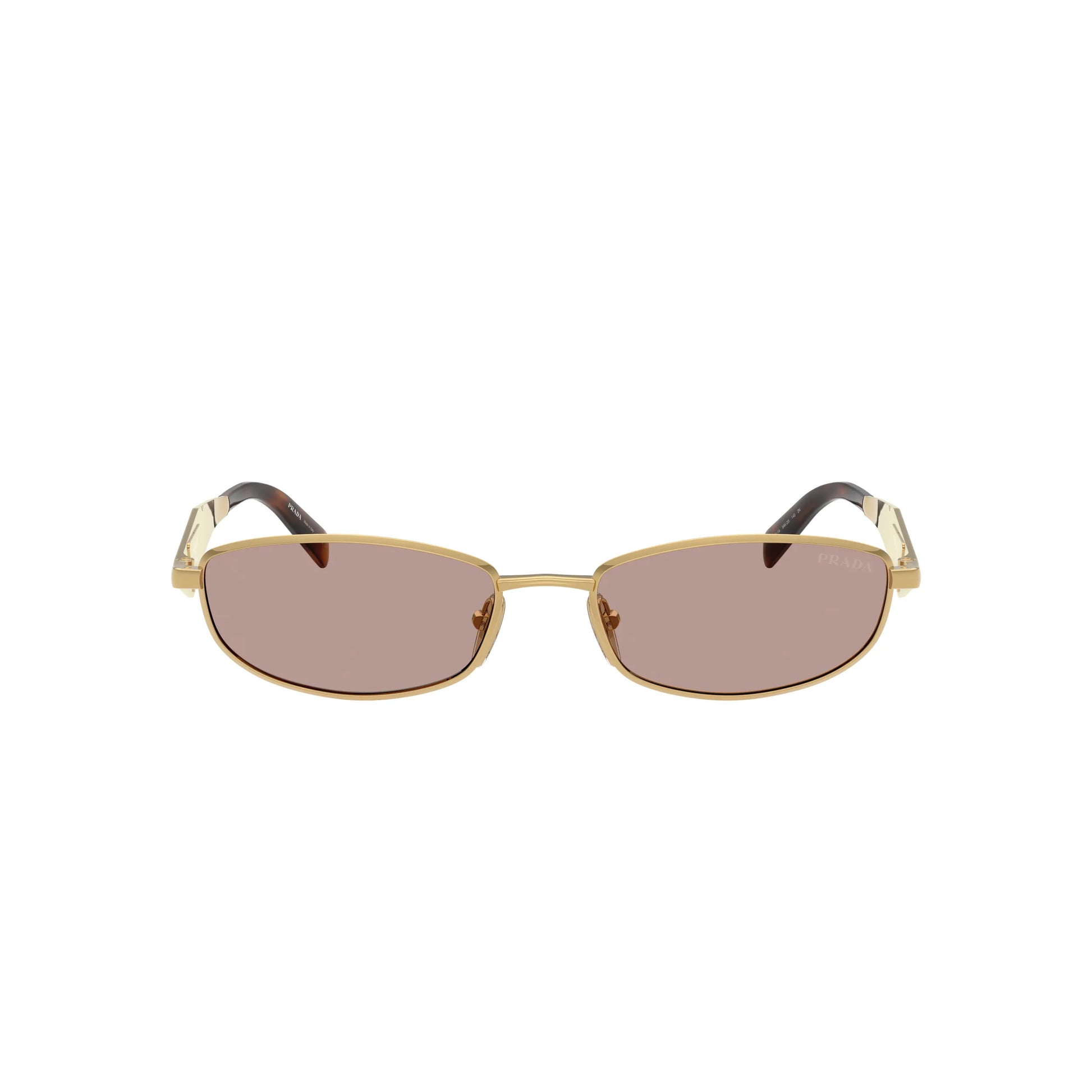 Occhiali da sole Prada PR D51S 5AK20I Oro ovale