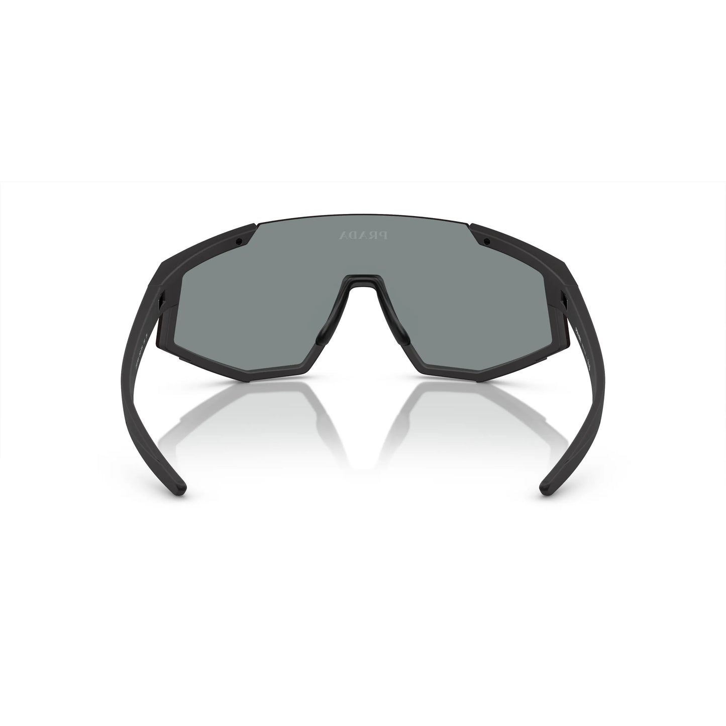 Occhiali da sole Prada Linea Rossa PS 04WS DG070A Black Rubber Blue Mirror -dettagli1