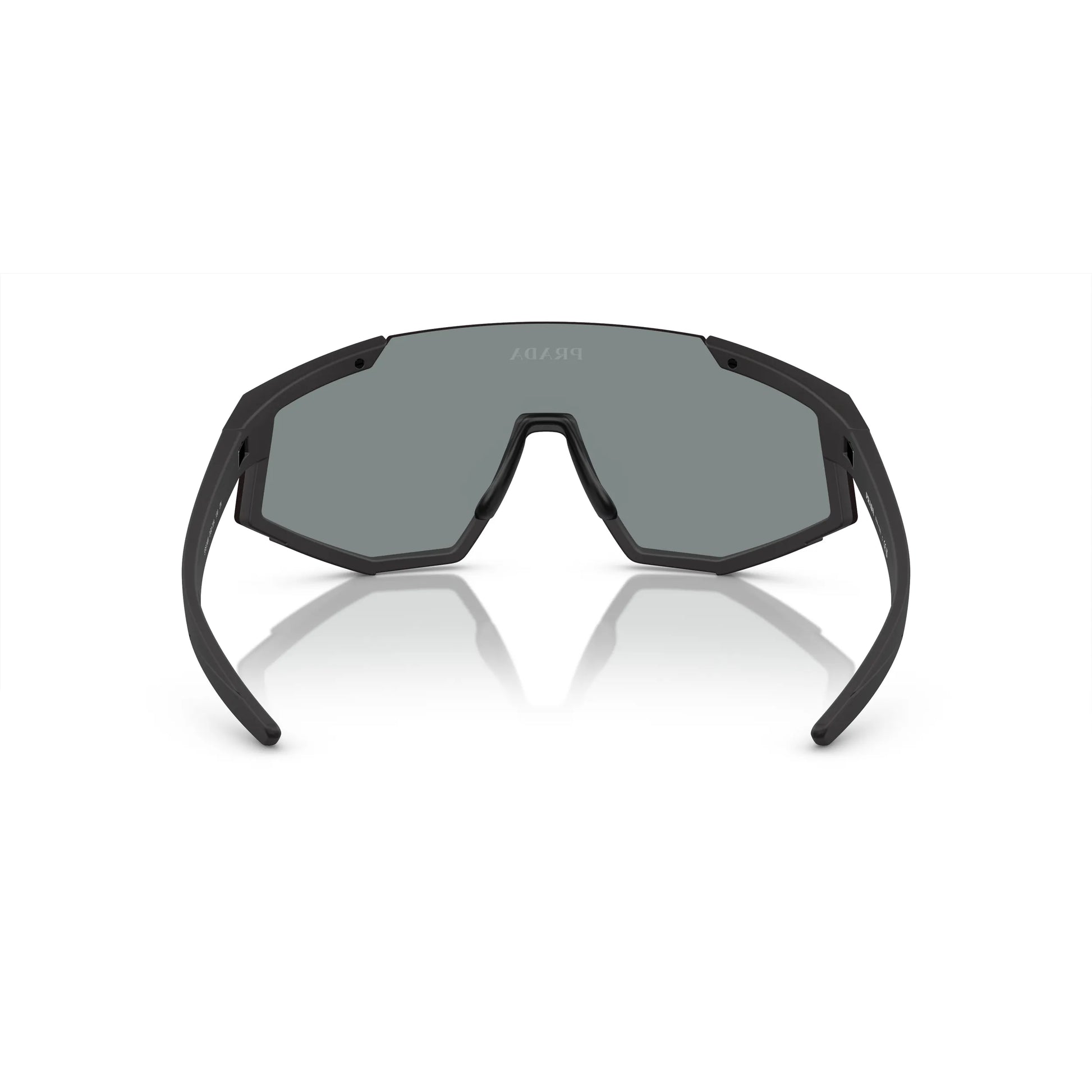 Occhiali da sole Prada Linea Rossa PS 04WS DG070A Black Rubber Blue Mirror -dettagli1