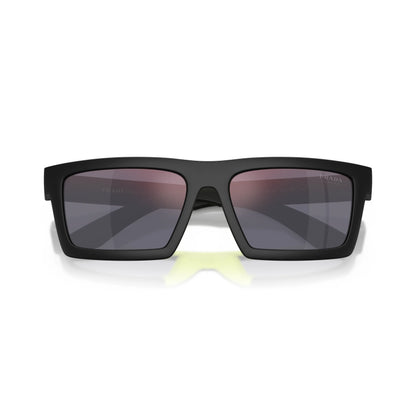 Occhiali da sole Prada Linea Rossa PS A07S 1BO10A Black Matt rettangolari -dettagli2