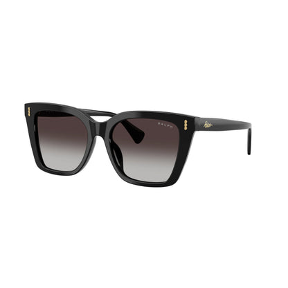 Ralph RA5349U 50018G Sonnenbrille glänzend schwarz rechteckig