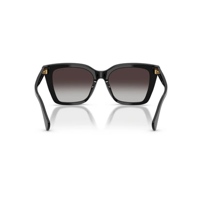 Ralph RA5349U 50018G Sonnenbrille glänzend schwarz rechteckig