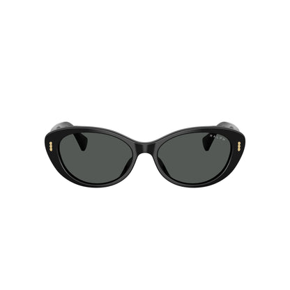 Sonnenbrille Ralph RA5350U 500187 Glänzend Schwarz oval