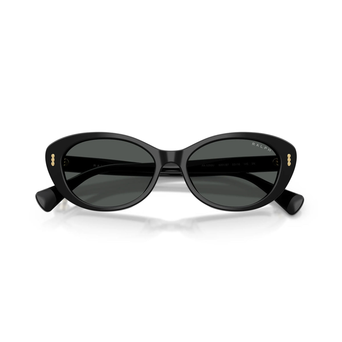 Sonnenbrille Ralph RA5350U 500187 Glänzend Schwarz oval