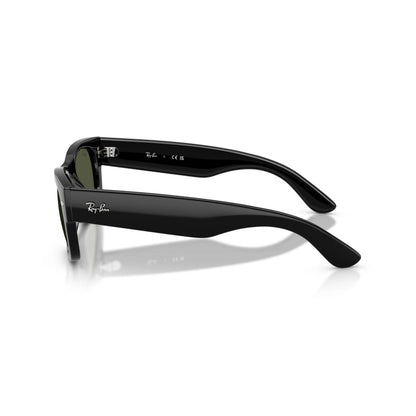 Occhiali da sole Ray-Ban Mega Wayfarer II RB0832S 901/31 Nero rettangolare