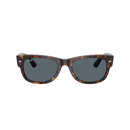 Occhiali da sole Ray-Ban Mega Wayfarer II RB0832S 902/R5 Havana rettangolare
