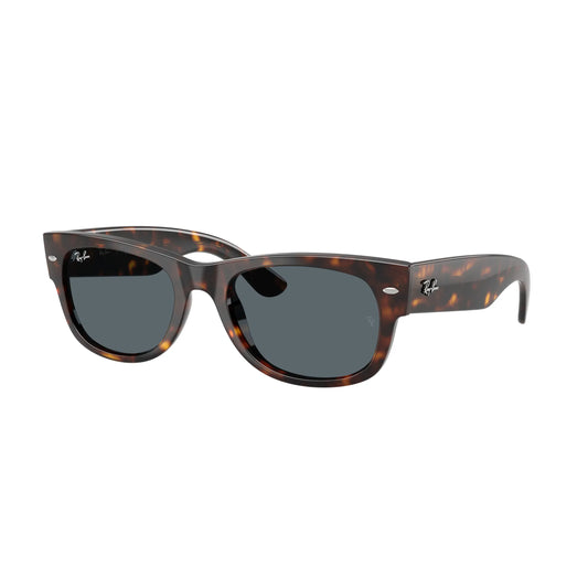 Occhiali da sole Ray-Ban Mega Wayfarer II RB0832S 902/R5 Havana rettangolare
