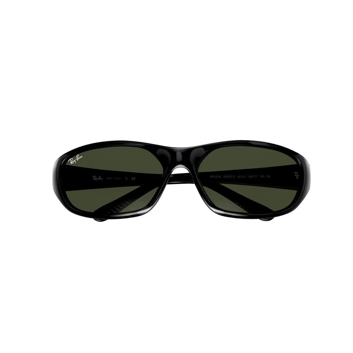 Occhiali da sole Ray-Ban Daddy-o RB2016 601/31 Nero avvolgente
