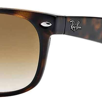 Occhiali da sole Ray-Ban New Wayfarer RB2132 710/51 Havana chiaro rettangolare