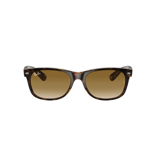 Occhiali da sole Ray-Ban New Wayfarer RB2132 710/51 Havana chiaro rettangolare