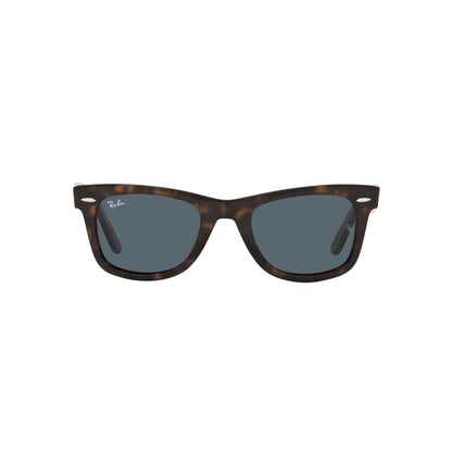 Ray-Ban Wayfarer RB2140 902/R5 Havana rechteckige Sonnenbrille
