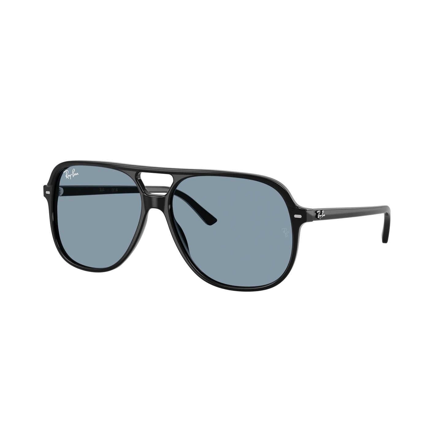 Occhiali da sole Ray-Ban Bill RB2198 901/56 Black Blue oversize -laterale
