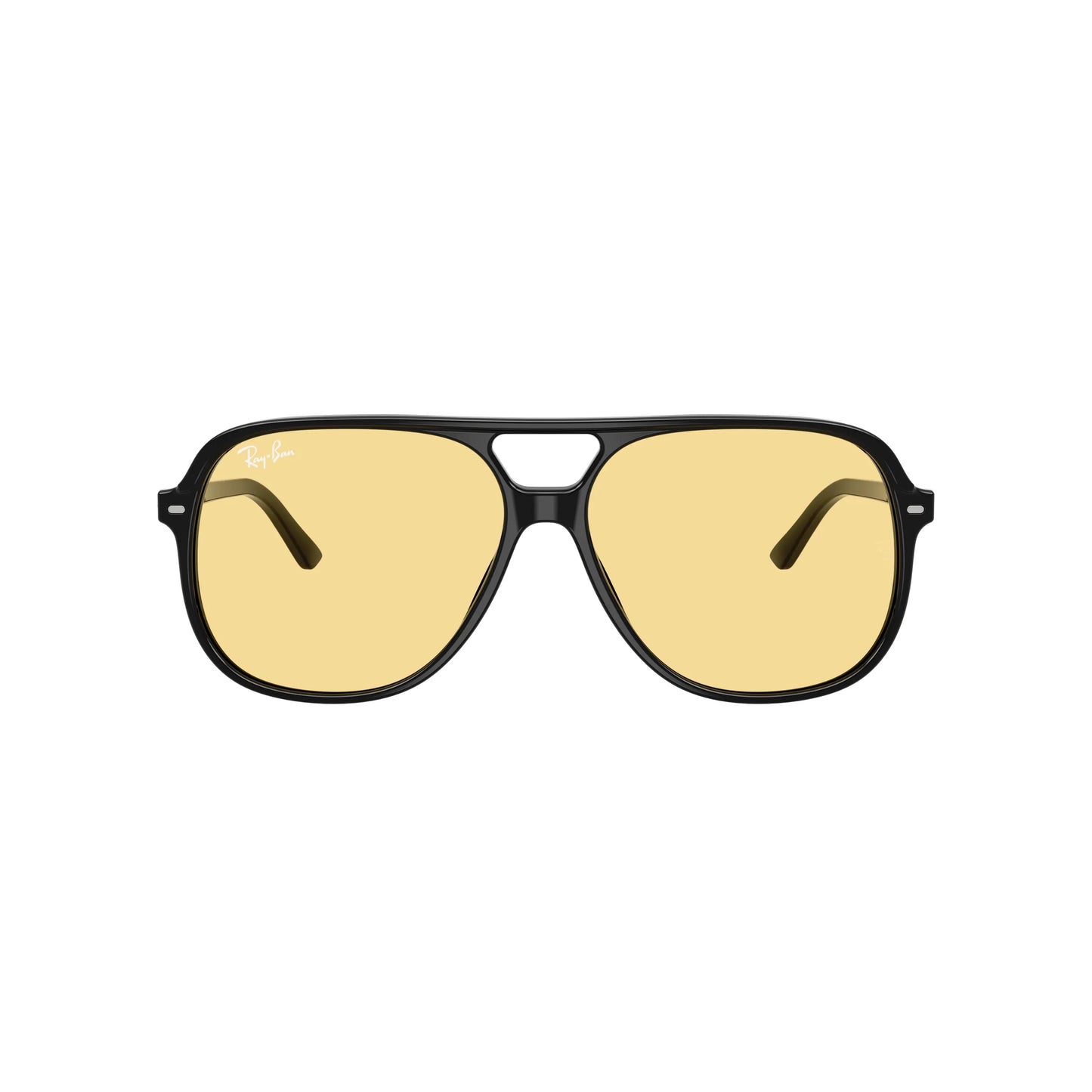 Occhiali da sole Ray-Ban Bill RB2198 901/R6 Black Yellow oversize