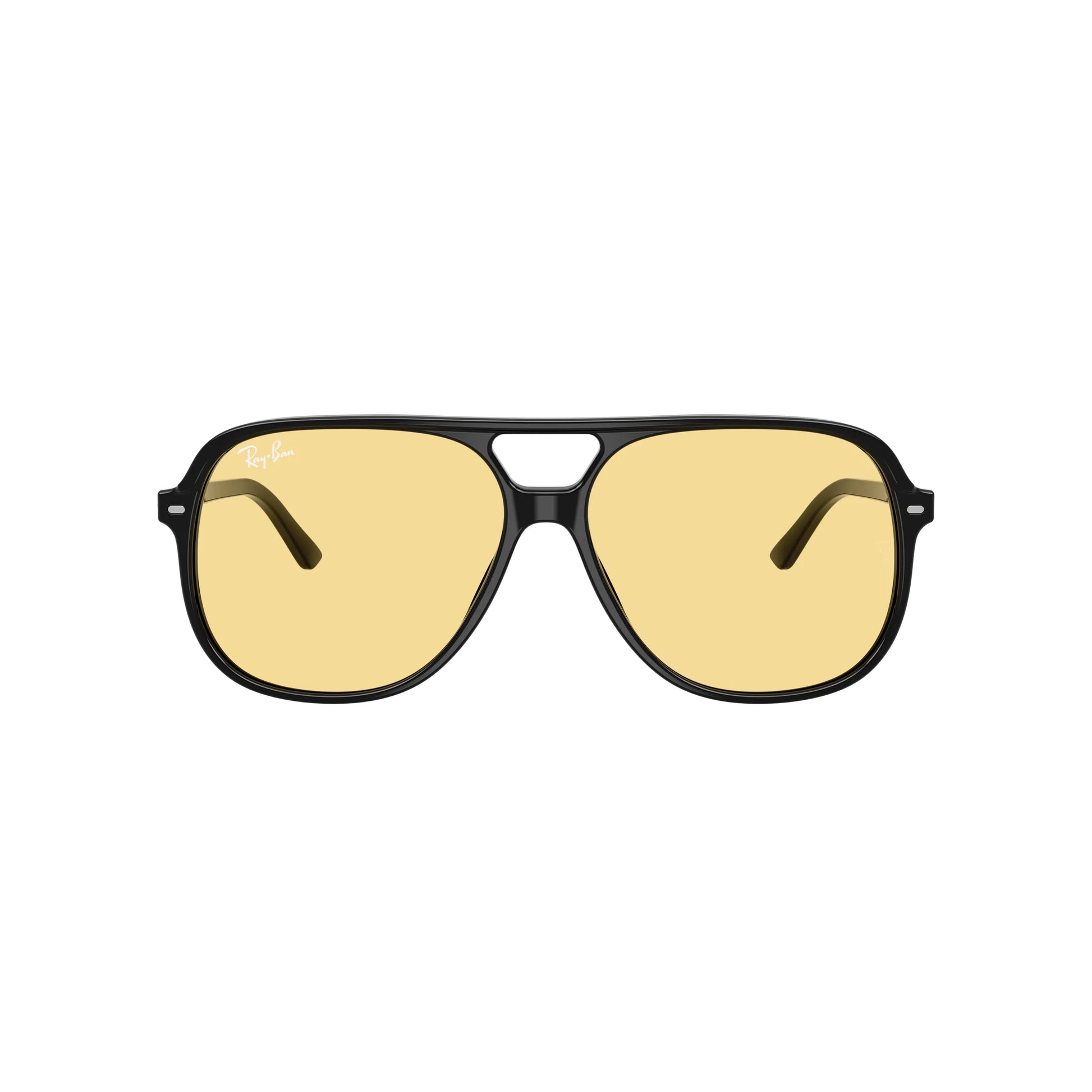 Occhiali da sole Ray-Ban Bill RB2198 901/R6 Black Yellow oversize