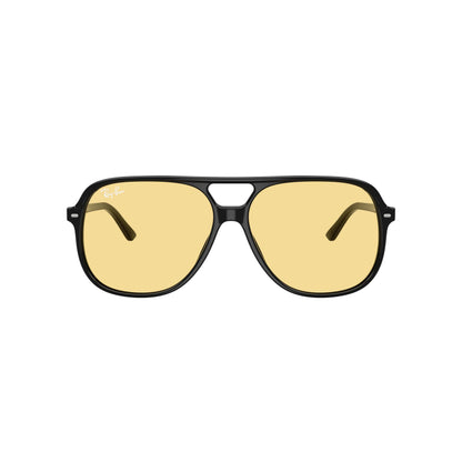 Occhiali da sole Ray-Ban Bill RB2198 901/R6 Black Yellow oversize
