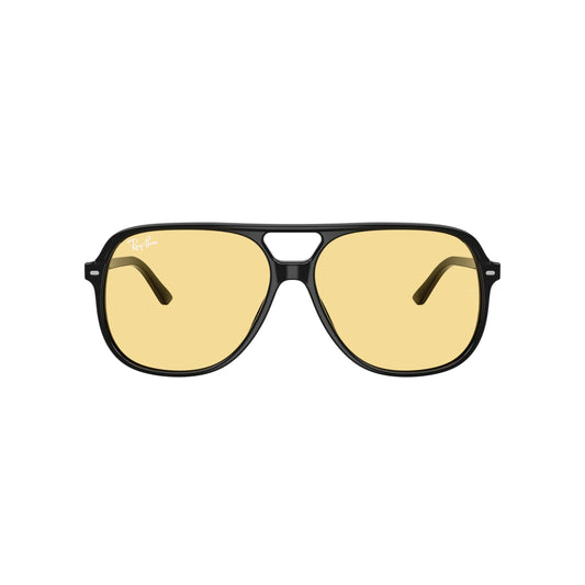 Occhiali da sole Ray-Ban Bill RB2198 901/R6 Black Yellow oversize
