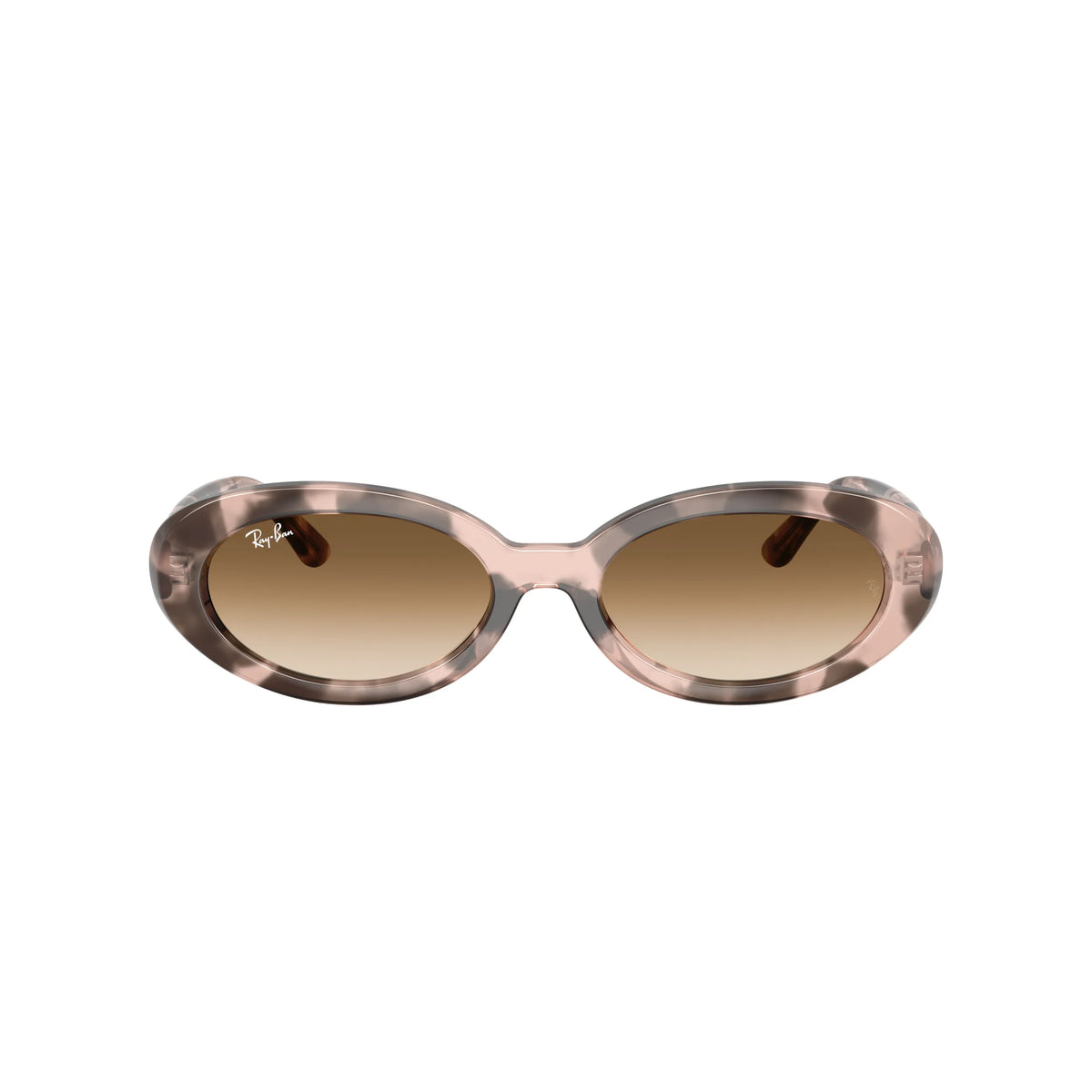 Occhiali da sole Ray-Ban RB2223 144951 Opal Pink Havana ovale