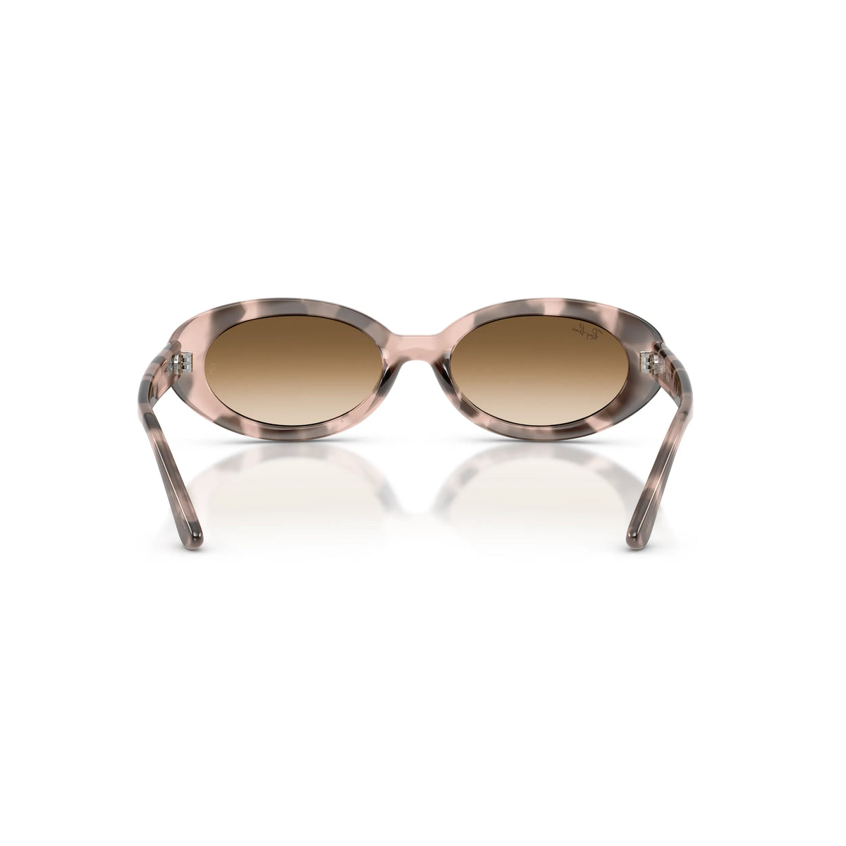 Occhiali da sole Ray-Ban RB2223 144951 Opal Pink Havana ovale