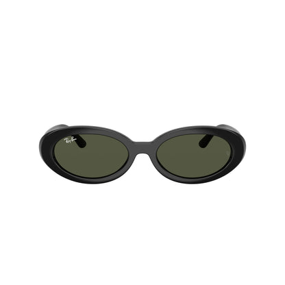 Occhiali da sole Ray-Ban RB2223 901/31 Black Green ovali
