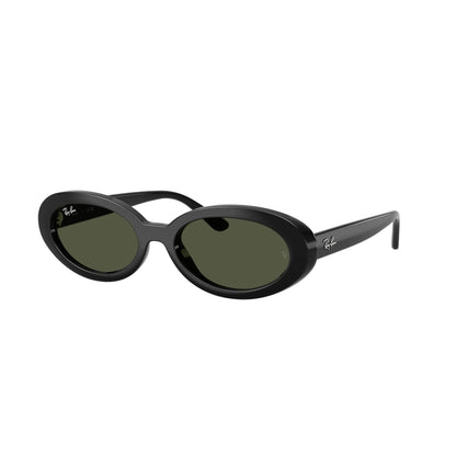 Occhiali da sole Ray-Ban RB2223 901/31 Black Green ovali -laterale