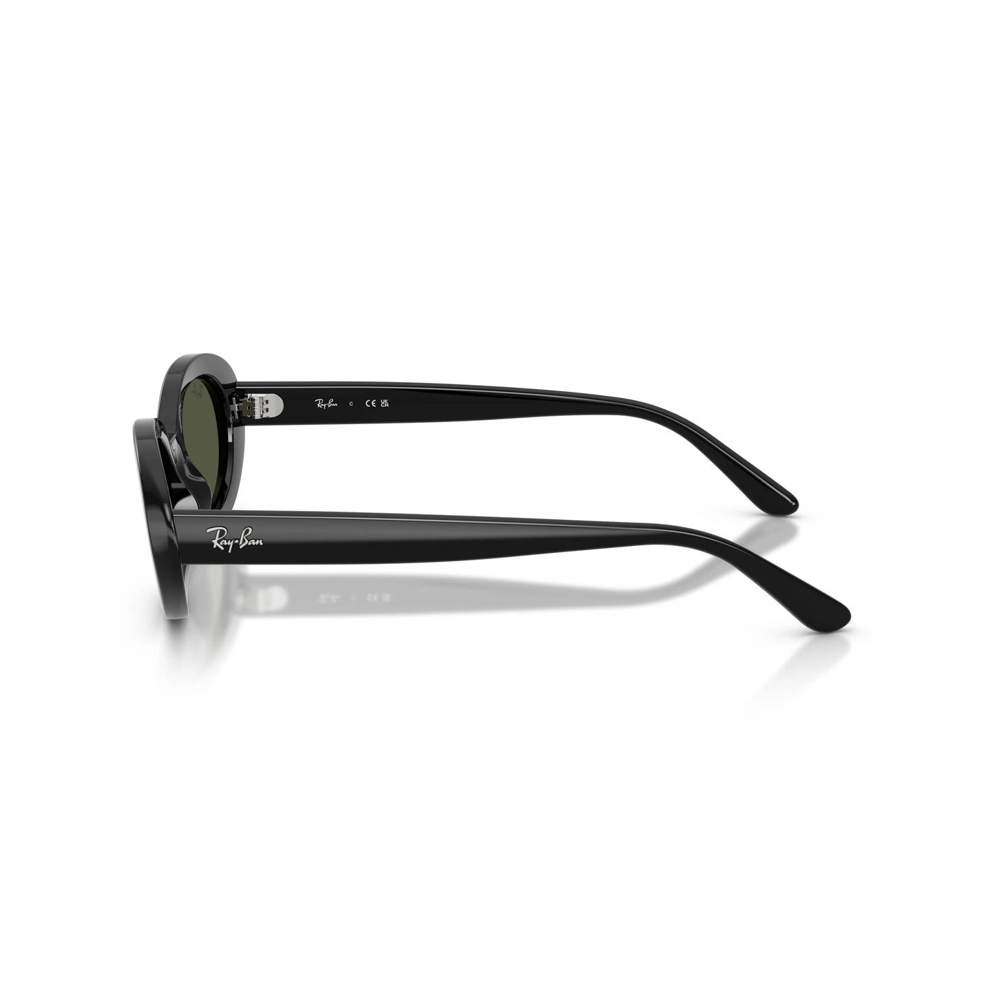 Occhiali da sole Ray-Ban RB2223 901/31 Black Green ovali -dettagli