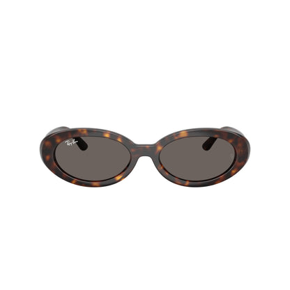Occhiali da sole Ray-Ban RB2223 902/B1 Havana Grey ovali